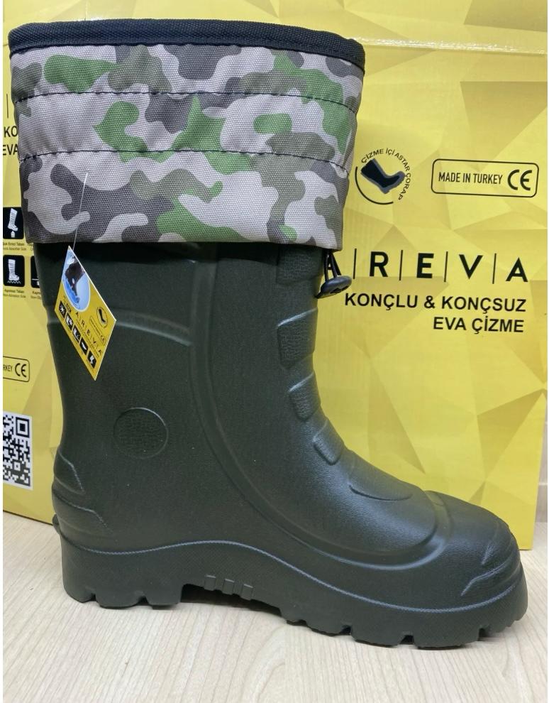  AREVA Konçlu Eva Çizme   