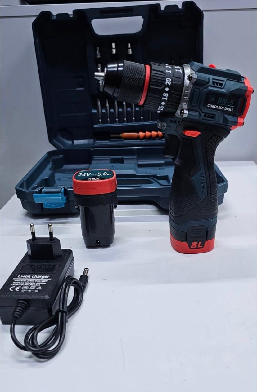  BN-5 Şarjlı Darbeli Profosyonel Matkap 2 Yıl Garantili  