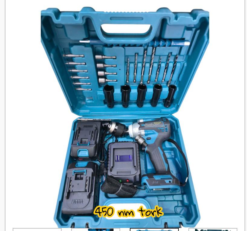 Şarjlı Somun Sökme Takma Matkap