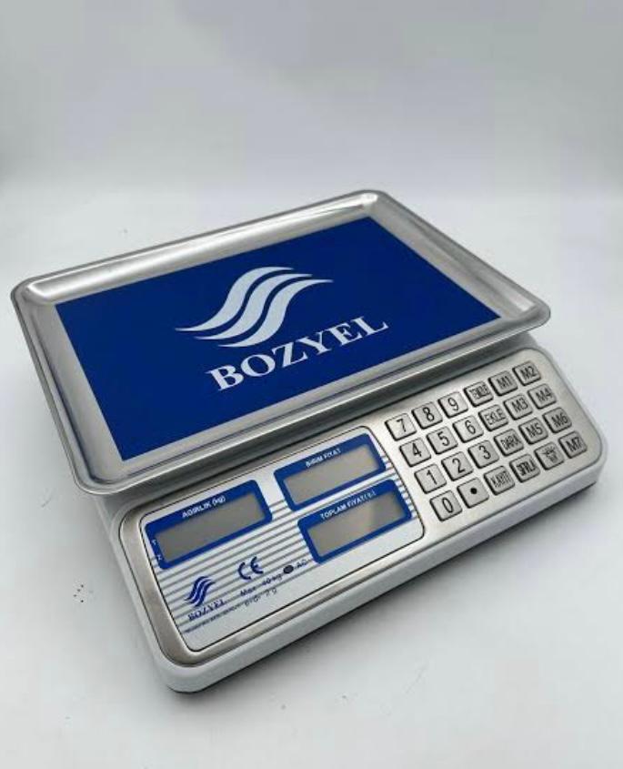  BOZYEL 40KG Hassas Terazi Şarjlı 