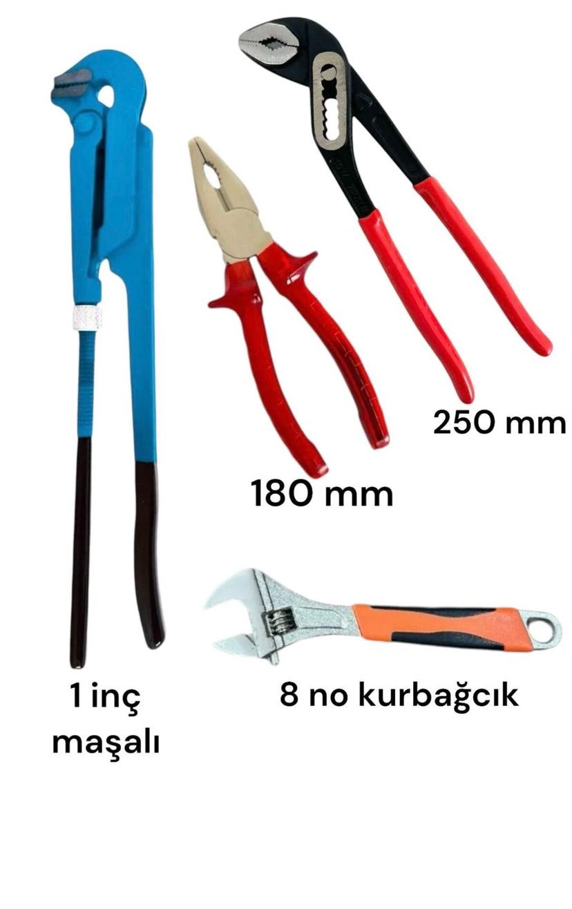 Takı Tamir Seti 4 Lü Çelik Malzeme