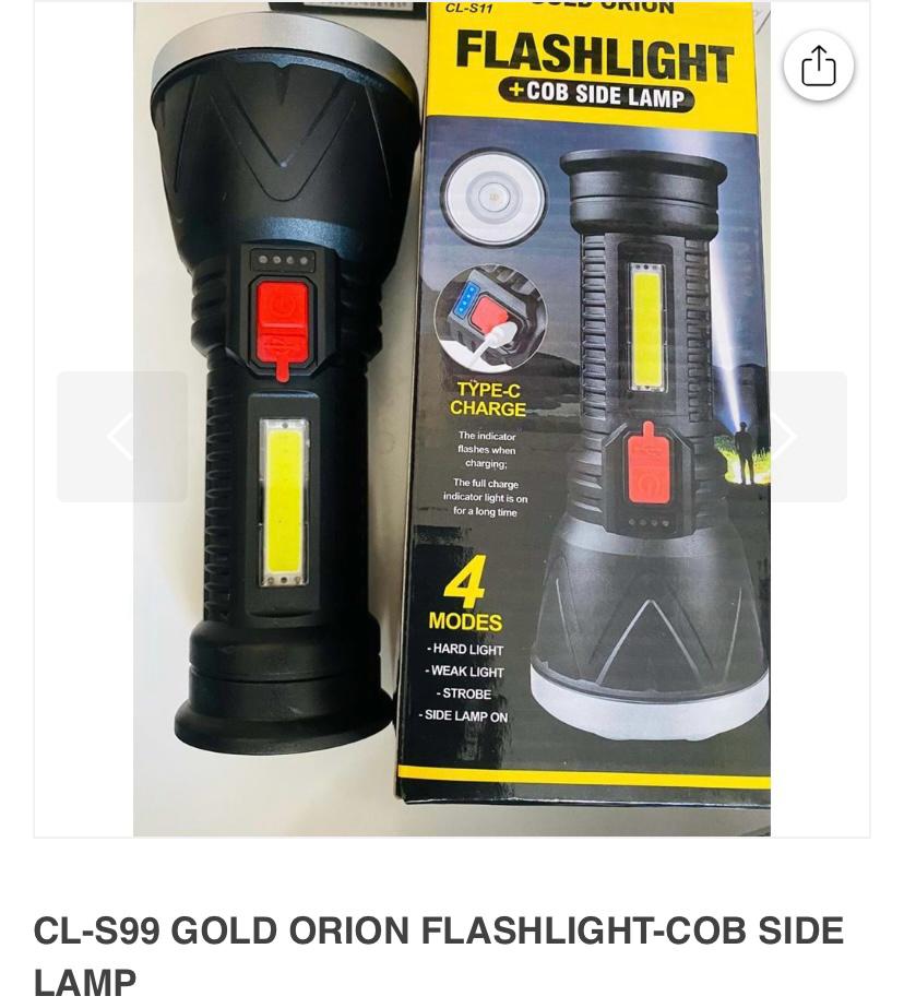 GOLDORİON Flashlight Fener